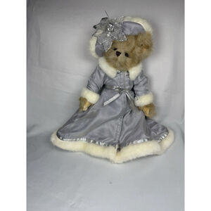 Bearington Collection Holiday Bear Cecelia Winter Collectible EUC